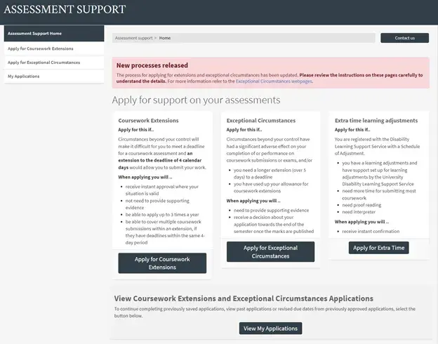Assessment Support Tool